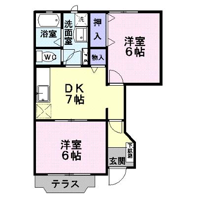 アーバンフォレストⅡ 211【管理NO：1-007359402-01010】の外観画像