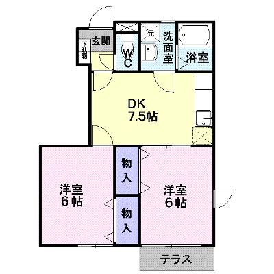 アマービリス　Ⅱ 101【管理NO：1-010512501-01010】の外観画像