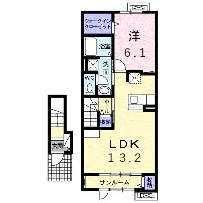 Ｔ´ｓハウスⅢ 203【管理NO：1-027904101-02030】 ★家具家電は申し込み後に搬入します★ ★2026年09月上旬入居可能★の外観画像