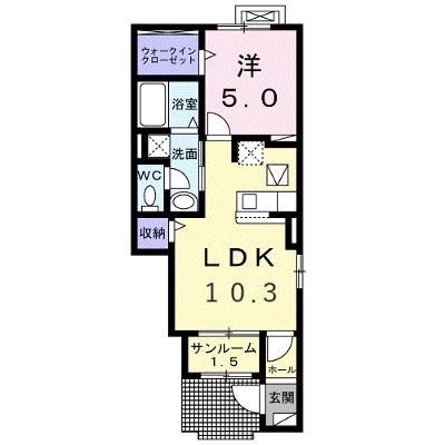Ｔ´ｓハウスⅢ 105【管理NO：1-027904101-01050】 ★家具家電は申し込み後に搬入します★ ★2026年09月上旬入居可能★の外観画像