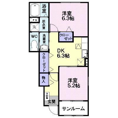 サニーブライトⅢ 103【管理NO：1-016012301-01030】の外観画像