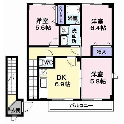 プリムローズ・２１ 205【管理NO：1-010810501-02040】 2026年08月中旬入居可能の外観画像