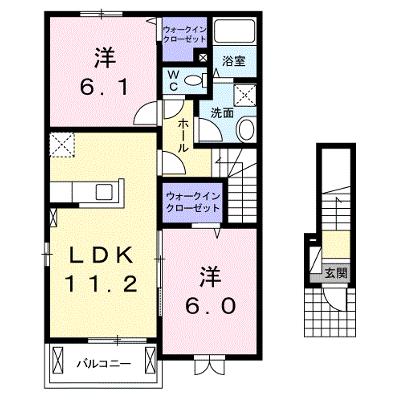 メゾン・ナンジョー 201【管理NO：1-020393001-02010】 ★家具家電は申し込み後に搬入します★の外観画像