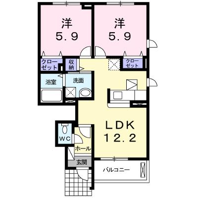 アーバン松浪Ⅱ 105【管理NO：1-017509502-01040】 ★家具家電は申し込み後に搬入します★の外観画像