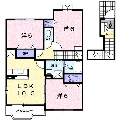 グレイスガーデンＢ 203【管理NO：1-013905802-02030】 2026年07月下旬入居可能の外観画像