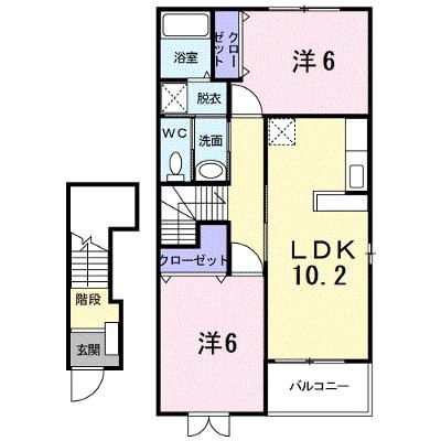 メロディハウス　メゾピアノ 205【管理NO：1-013549702-02040】 ★家具家電は申し込み後に搬入しますの外観画像