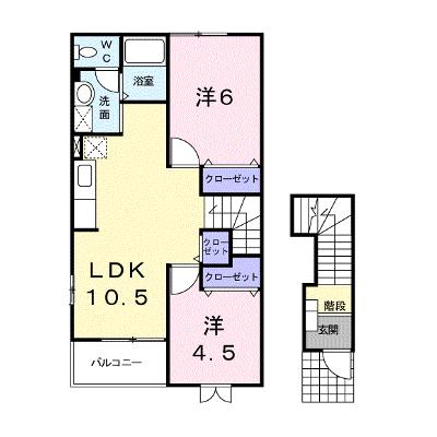 サニーフォレストⅡ 201【管理NO：1-012116602-02010】 ★家具家電は申し込み後に搬入しますの外観画像