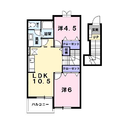 エクセル笹木野 203【管理NO：1-011537901-02030】 ★家具家電は申し込み後に搬入します★の外観画像