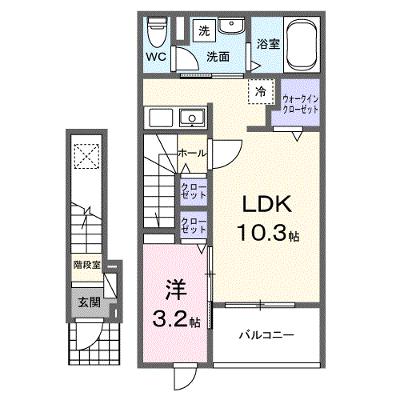 ドミールサワダ 203【管理NO：1-027660601-02030】 ★家具家電は申し込み後に搬入します★ ★2026年10月上旬入居可能★の外観画像