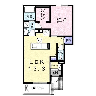 エスポワールⅢ 102【管理NO：1-023125301-01020】の外観画像