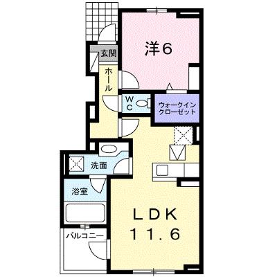 グレース唐橋Ａ 102【管理NO：1-021153801-01020】 ★家具家電は申し込み後に搬入します 2026年07月下旬入居可能の外観画像