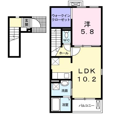 パレ　シャルマンⅢ 201【管理NO：1-017547503-02010】 ★家具家電は申し込み後に搬入しますの外観画像