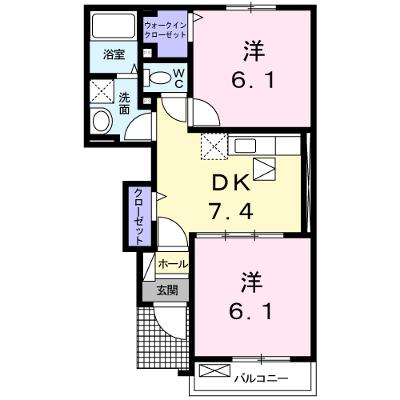 アスピラシオン 102【管理NO：1-016175901-01020】 ★家具家電は申し込み後に搬入します★ ★2026年08月中旬入居可能★の外観画像