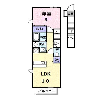 パルシティⅢ 203【管理NO：1-014235401-02030】の外観画像