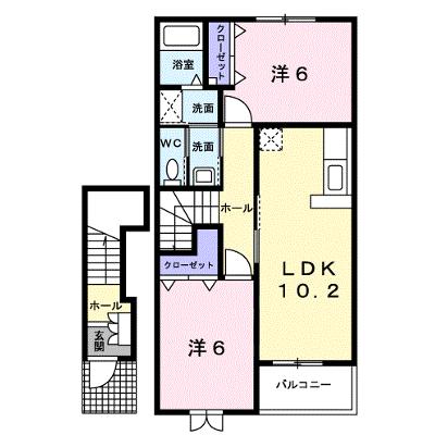 メルベーユオグラジⅡ 203【管理NO：1-013157501-02030】の外観画像