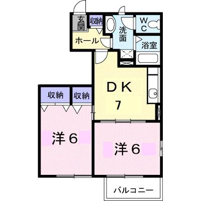 ベルメゾンＢＢ５ 101【管理NO：1-009450901-01010】の外観画像