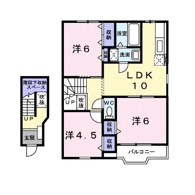 パークハイグランドⅢ 203【管理NO：1-007987503-02030】 ★家具家電は申し込み後に搬入します★の外観画像