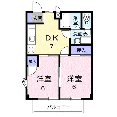 ガーデンヒルズⅠ 202【管理NO：1-007494101-02020】 ★家具家電は申し込み後に搬入します★の外観画像