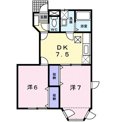 第３表ハイツＡ 101【管理NO：1-007413102-01010】 2026年07月下旬入居可能の外観画像
