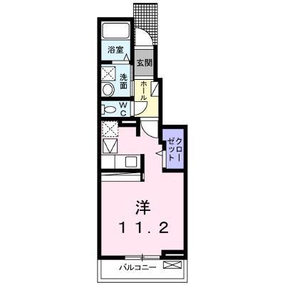 カーサ・セレッソ　ＫⅢ 106【管理NO：1-019087401-01050】 ★家具家電は申し込み後に搬入します★の外観画像