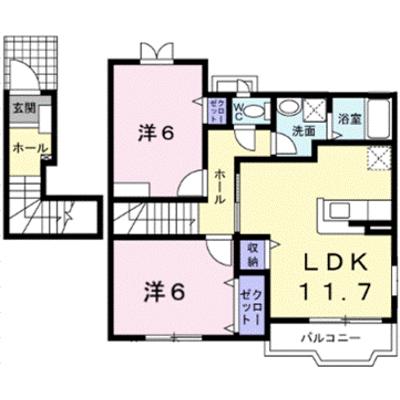 ベルグ　フース 201【管理NO：1-013376901-02010】 ★家具家電は申し込み後に搬入します★の外観画像
