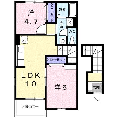 コートシャルマンⅤ 201【管理NO：1-013067402-02010】 ★家具家電は申し込み後に搬入しますの外観画像