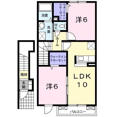 クリスタルシュトラーセ　Ⅲ 202【管理NO：1-016068401-02020】 ★家具家電は申し込み後に搬入します★ ★2026年08月下旬入居可能★の外観画像