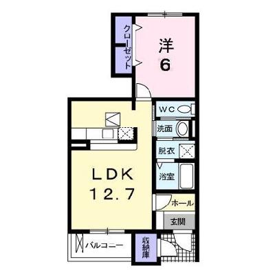 アローザ２５Ｃ 103【管理NO：1-012968203-01030】 ★家具家電は申し込み後に搬入します★ ★2026年09月中旬入居可能★の外観画像