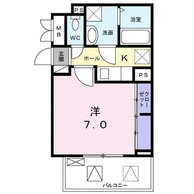 シャルドネⅠ 305【管理NO：1-024033801-03040】 2026年07月中旬入居可能の外観画像