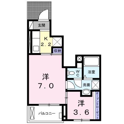ベアーレ　Ⅰ 103【管理NO：1-023590401-01030】 ★家具家電は申し込み後に搬入します★ ★2026年09月上旬入居可能★の外観画像