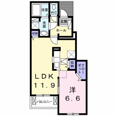 メゾン・ラフィネ 102【管理NO：1-022088601-01020】 ★家具家電は申し込み後に搬入します★の外観画像