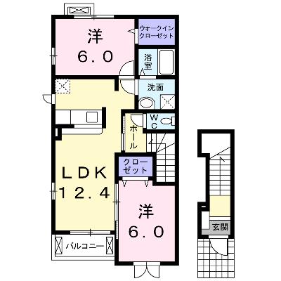 インフィニート　Ａ 201【管理NO：1-015187001-02010】 ★家具家電は申し込み後に搬入します★の外観画像