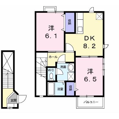 レジデンス　２４　Ｂ棟 203【管理NO：1-010242102-02030】 ★家具家電は申し込み後に搬入します★の外観画像