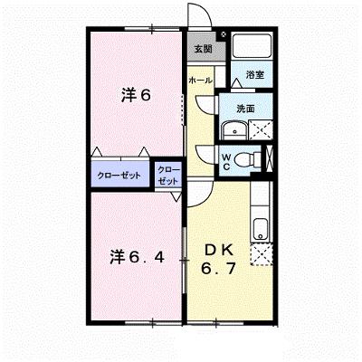 ジュネス　ドミール 103【管理NO：1-007524301-01030】 ★家具家電は申し込み後に搬入します★の外観画像