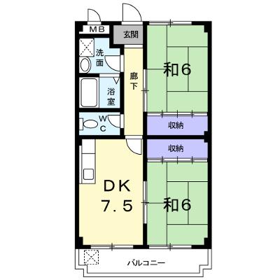 やがわせビル 202【管理NO：1-007002201-02020】 ★家具家電は申し込み後に搬入します★の外観画像