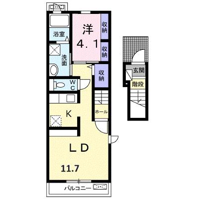 シグマⅢ 201【管理NO：1-024410901-02010】 ★家具家電は申し込み後に搬入しますの外観画像