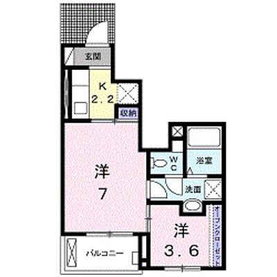 ベアーレ　Ⅰ 102【管理NO：1-023590401-01020】 ★家具家電は申し込み後に搬入します★の外観画像