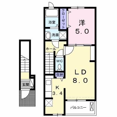 ミリア　リゾートⅡ 202【管理NO：1-023473001-02020】 ★家具家電は申し込み後に搬入します★の外観画像