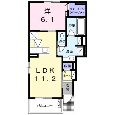 ベル・トゥールⅡ 101【管理NO：1-020693101-01010】 ★家具家電は申し込み後に搬入します 2026年07月中旬入居可能の外観画像