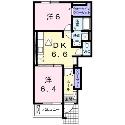カーザ・フィオーレⅡ 101【管理NO：1-018268202-01010】 ★家具家電は申し込み後に搬入します★の外観画像