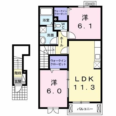 アンジュ　フィデール 205【管理NO：1-016352901-02040】 2026年09月中旬入居可能の外観画像