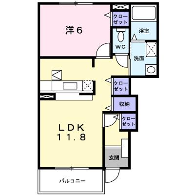 リバティーⅢ 103【管理NO：1-015905501-01030】 ★家具家電は申し込み後に搬入します★の外観画像
