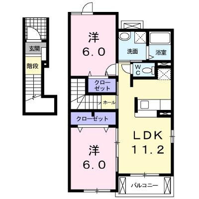 ル・シエル 201【管理NO：1-014828301-02010】 ★家具家電は申し込み後に搬入します★の外観画像