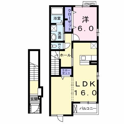 Ｆｌｏｗｅｒ 205【管理NO：1-014308501-02040】 ★家具家電は申し込み後に搬入します★の外観画像