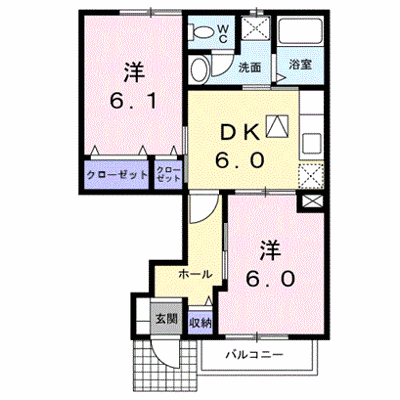 Ｍ・プリムヴェール 103【管理NO：1-013632401-01030】 ★家具家電は申し込み後に搬入します★の外観画像