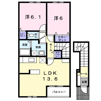 ＦＡＩＮ 201【管理NO：1-013251101-02010】 ★家具家電は申し込み後に搬入します★の外観画像