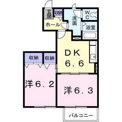 ブルックハイツⅤ 101【管理NO：1-012773101-01010】 ★家具家電は申し込み後に搬入します★の外観画像