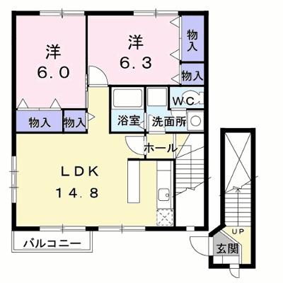 エクセレント・川田 201【管理NO：1-010974001-02010】 ★家具家電は申し込み後に搬入します★の外観画像
