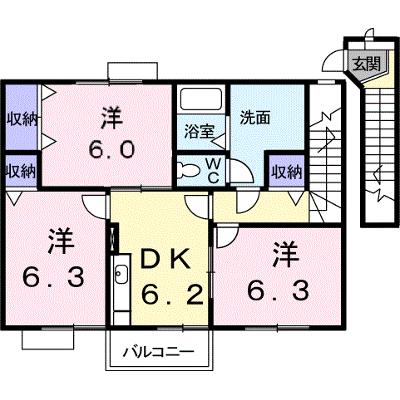Ｇ・サクシードⅠ 202【管理NO：1-010909201-02020】 ★家具家電は申し込み後に搬入しますの外観画像