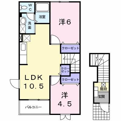 イノセントハウス　ＹＵＭＩ 201【管理NO：1-009577601-02010】の外観画像